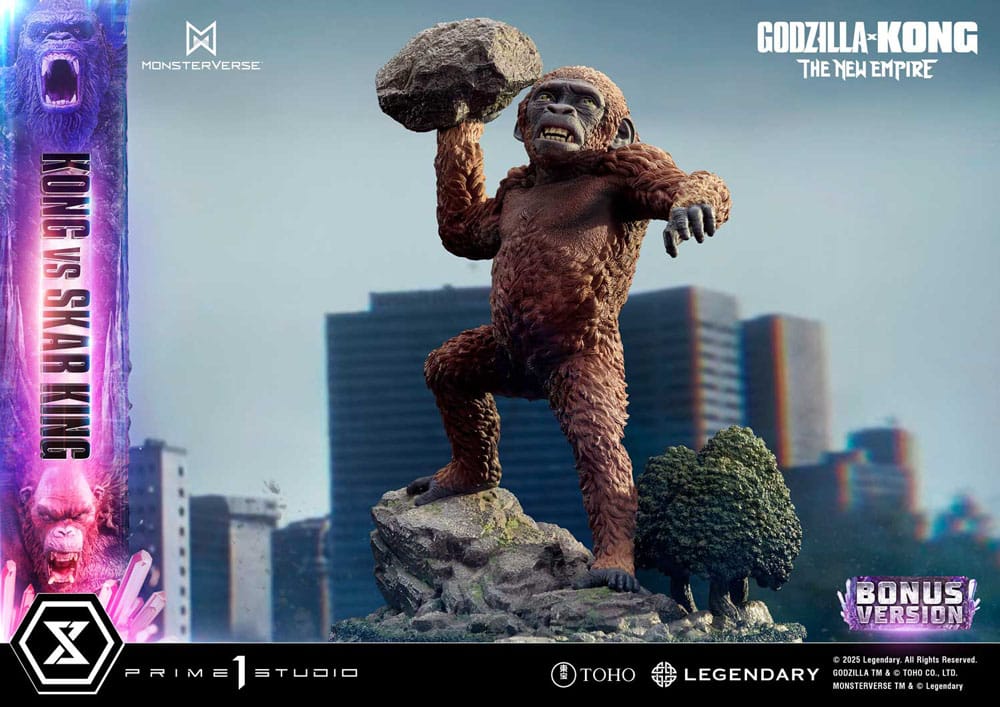Godzilla - Kong vs Skar King Bonus Version - x Kong: The New Empire Ultimate Diorama Masterline Series – Bild 6