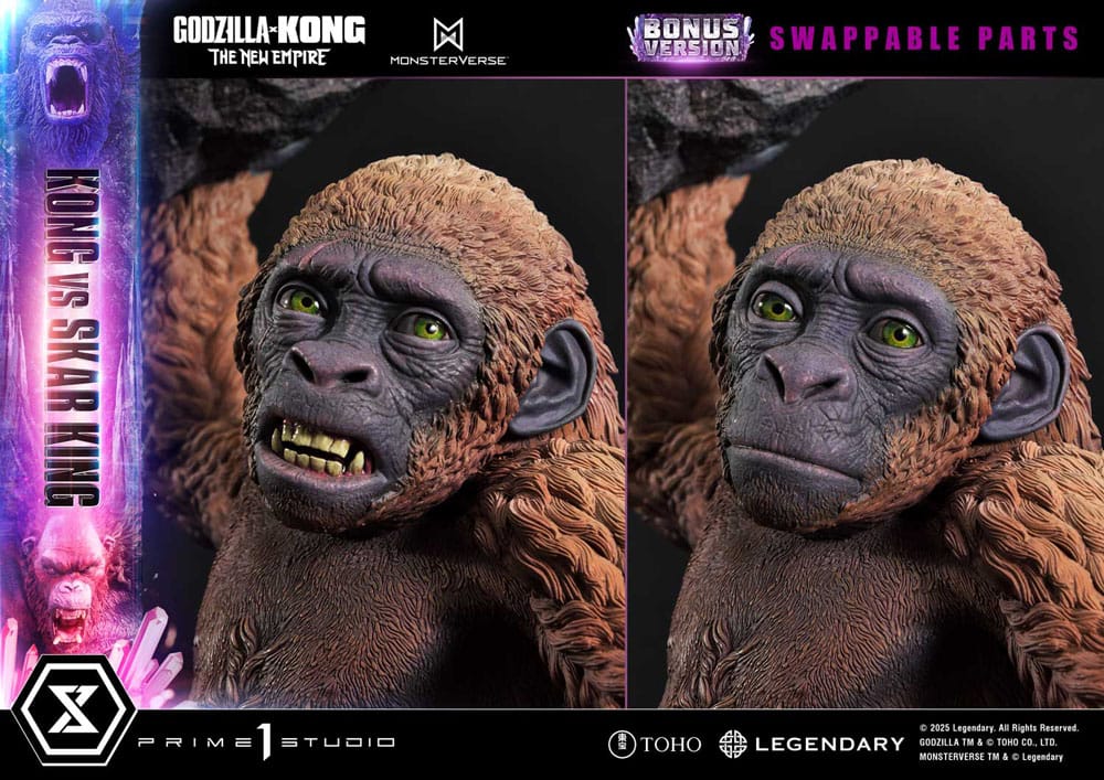 Godzilla - Kong vs Skar King Bonus Version - x Kong: The New Empire Ultimate Diorama Masterline Series – Bild 7