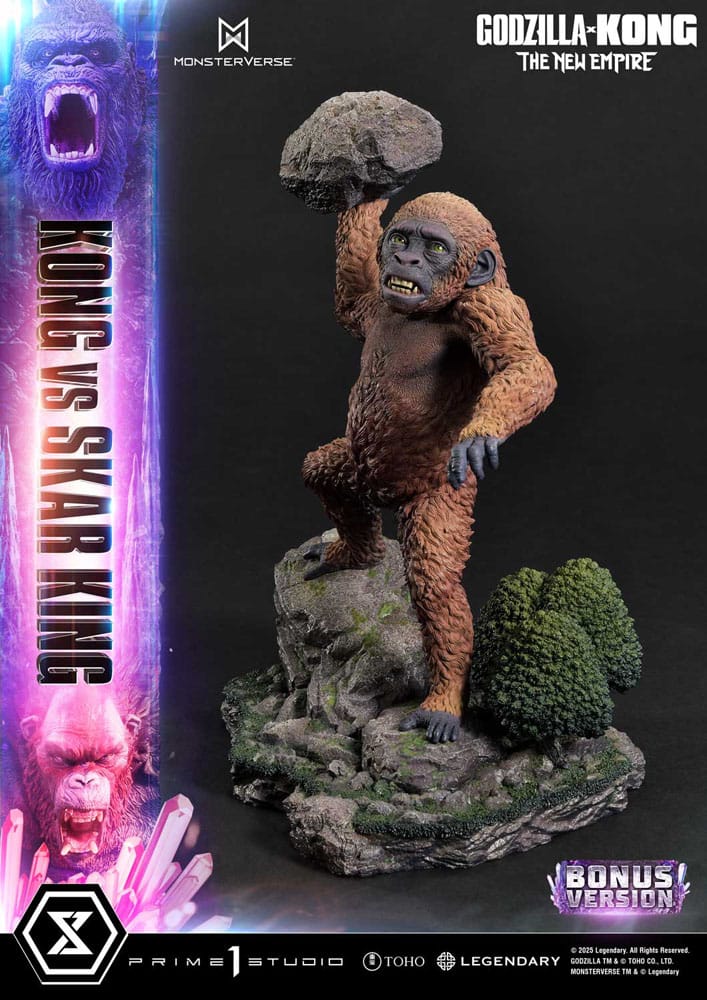 Godzilla - Kong vs Skar King Bonus Version - x Kong: The New Empire Ultimate Diorama Masterline Series – Bild 8