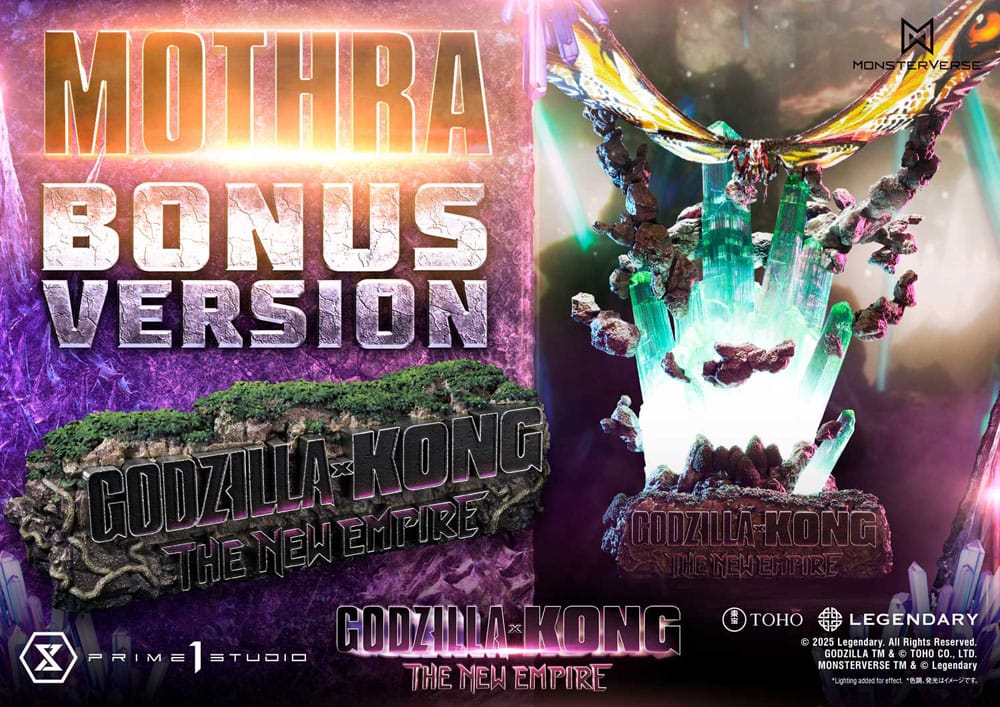 Godzilla - Mothra Bonus Version - x Kong: The New Empire Ultimate Diorama Masterline Series – Bild 3