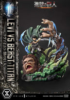 Attack on Titan - Levi Versus Beast Titan 1/4 Scale - Ultimate Premium Masterline Series – Bild 14