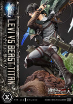 Attack on Titan - Levi Versus Beast Titan 1/4 Scale - Ultimate Premium Masterline Series – Bild 19