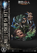 Attack on Titan - Levi Versus Beast Titan 1/4 Scale - Ultimate Premium Masterline Series – Bild 4