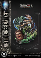 Attack on Titan - Levi Versus Beast Titan 1/4 Scale - Ultimate Premium Masterline Series – Bild 5