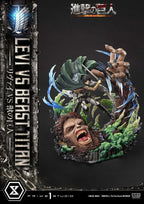 Attack on Titan - Levi Versus Beast Titan 1/4 Scale - Ultimate Premium Masterline Series – Bild 9