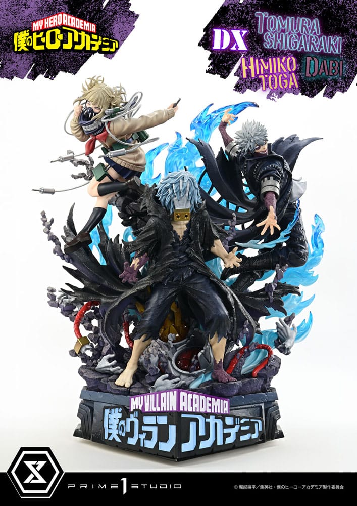 My Hero Academia - Ultimate Premium Masterline Tomura Tomura Shigaraki, Dabi & Himiko Toga Deluxe Version Statue – Bild 11