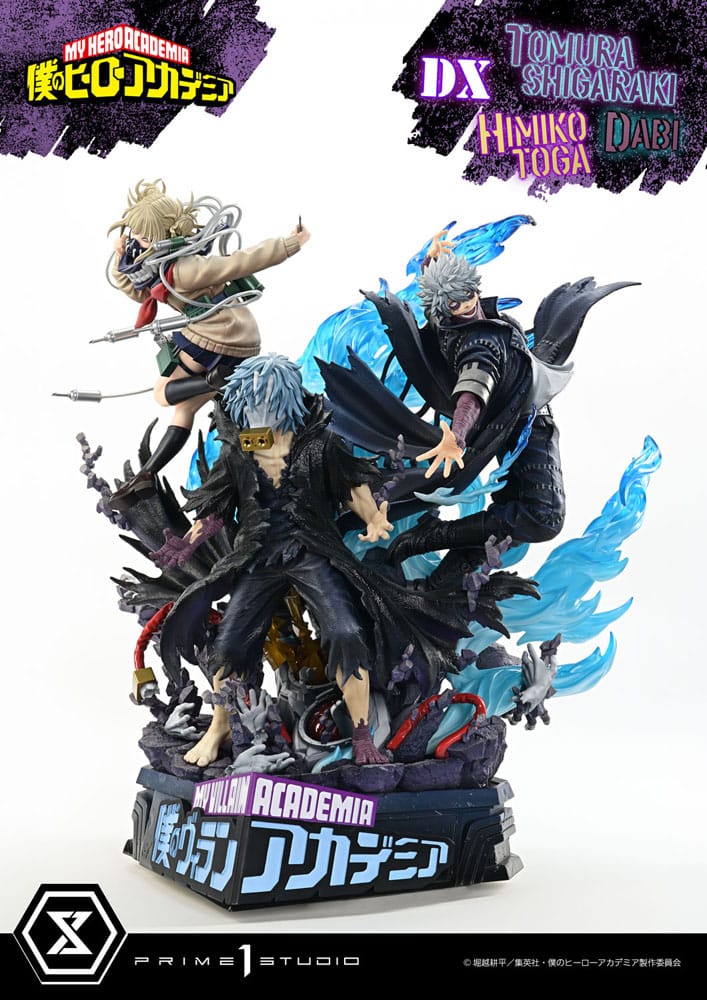 My Hero Academia - Ultimate Premium Masterline Tomura Tomura Shigaraki, Dabi & Himiko Toga Deluxe Version Statue – Bild 12