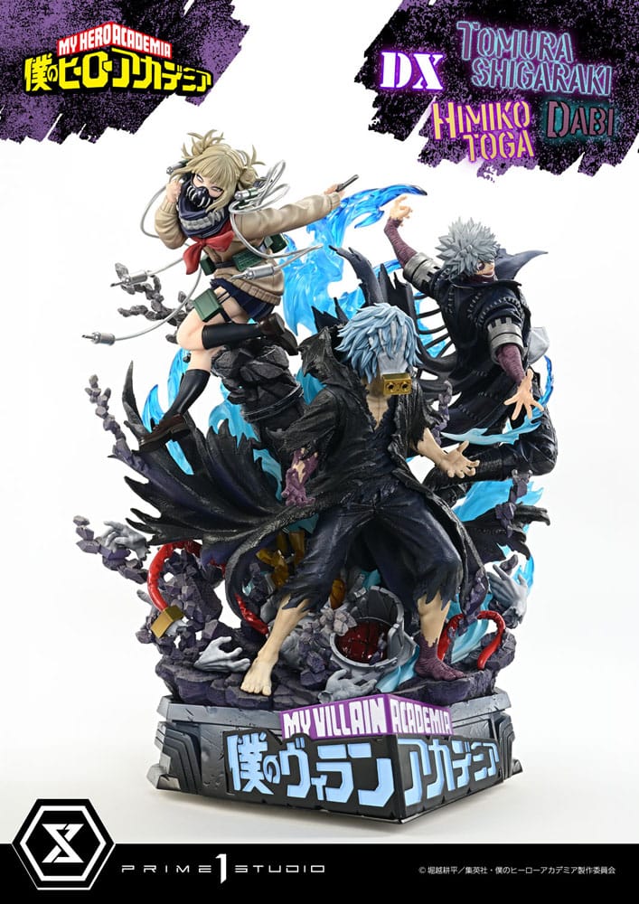 My Hero Academia - Ultimate Premium Masterline Tomura Tomura Shigaraki, Dabi & Himiko Toga Deluxe Version Statue – Bild 13