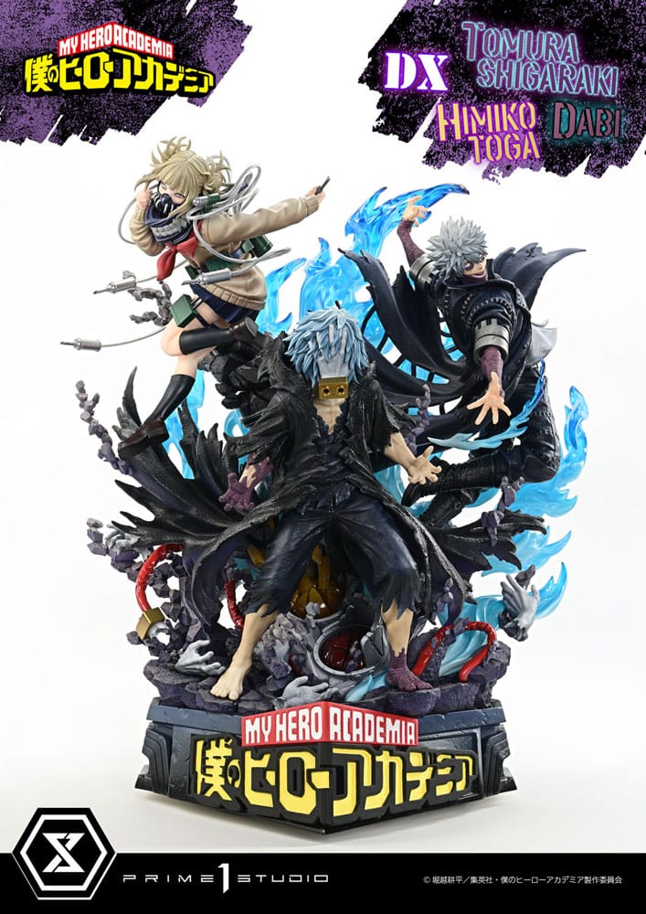 My Hero Academia - Ultimate Premium Masterline Tomura Tomura Shigaraki, Dabi & Himiko Toga Deluxe Version Statue – Bild 14