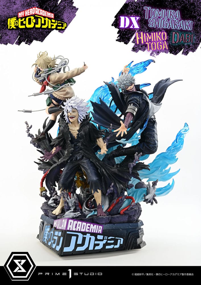 My Hero Academia - Ultimate Premium Masterline Tomura Tomura Shigaraki, Dabi & Himiko Toga Deluxe Version Statue – Bild 3