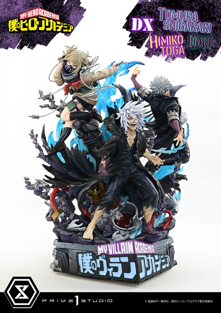 My Hero Academia - Ultimate Premium Masterline Tomura Tomura Shigaraki, Dabi & Himiko Toga Deluxe Version Statue – Bild 5