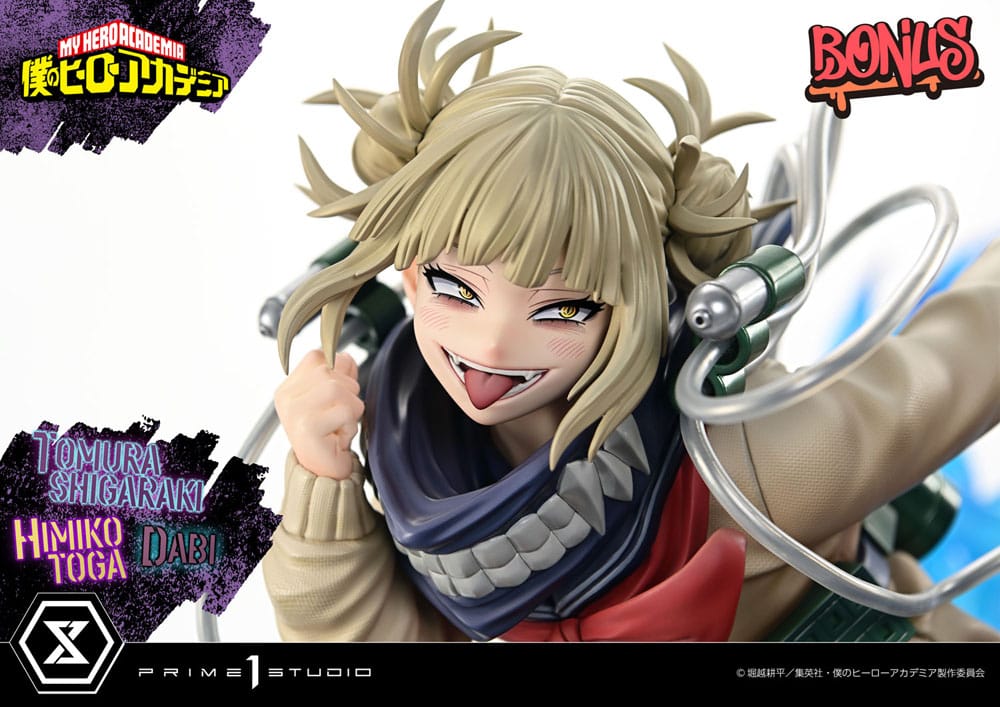 My Hero Academia - Ultimate Premium Masterline Tomura Tomura Shigaraki, Dabi & Himiko Toga Deluxe Bonus Version Statue – Bild 10