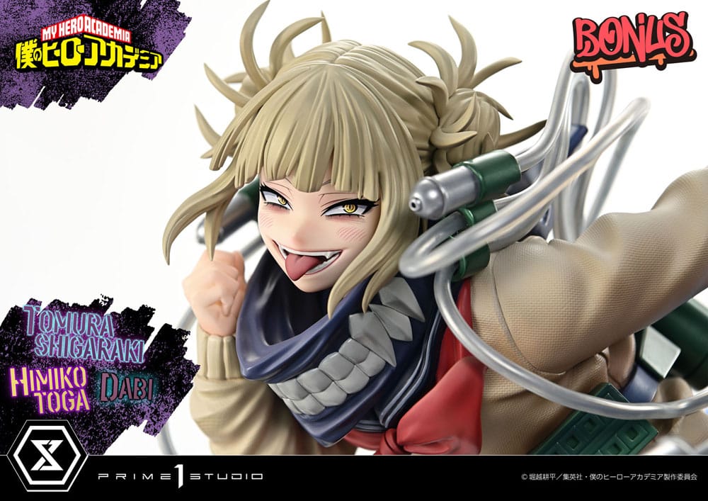 My Hero Academia - Ultimate Premium Masterline Tomura Tomura Shigaraki, Dabi & Himiko Toga Deluxe Bonus Version Statue – Bild 11
