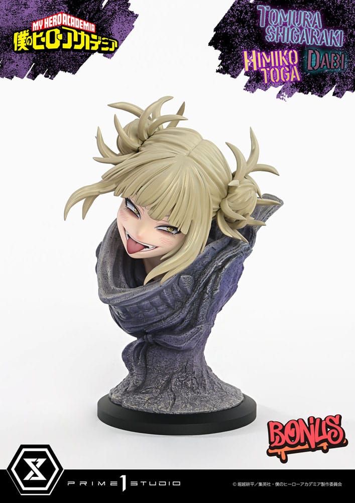 My Hero Academia - Ultimate Premium Masterline Tomura Tomura Shigaraki, Dabi & Himiko Toga Deluxe Bonus Version Statue – Bild 12