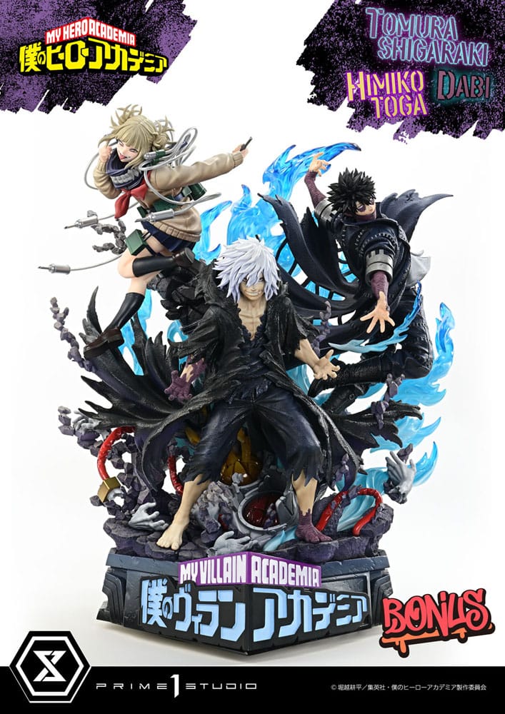 My Hero Academia - Ultimate Premium Masterline Tomura Tomura Shigaraki, Dabi & Himiko Toga Deluxe Bonus Version Statue – Bild 13