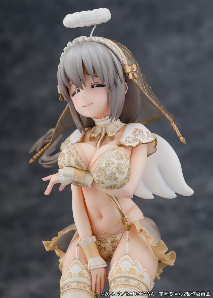 Uzaki-chan Wants to Hang Out! - Tsuki Uzaki Angel Ver. 1/7 Scale Statue – Bild 4