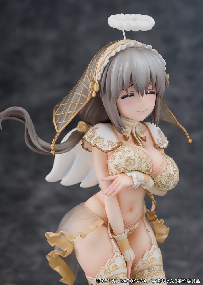 Uzaki-chan Wants to Hang Out! - Tsuki Uzaki Angel Ver. 1/7 Scale Statue – Bild 6