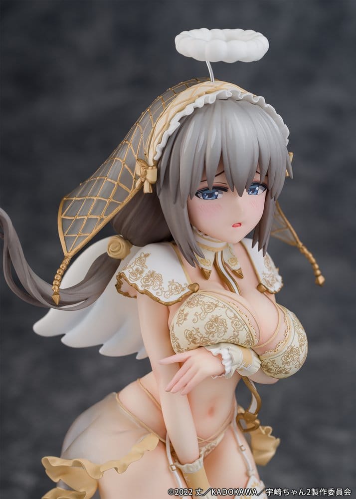 Uzaki-chan Wants to Hang Out! - Tsuki Uzaki Angel Ver. 1/7 Scale Statue – Bild 7