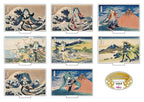 Character Vocal Series - Katsushika Hokusai x Hatsune Miku Acryl Figuren 5 cm Blind Box Sortiment (8) – Bild 1