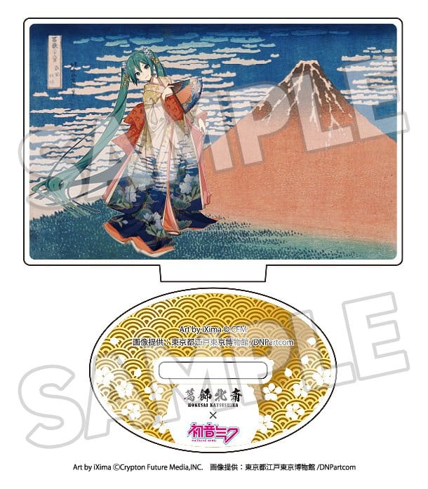 Character Vocal Series - Katsushika Hokusai x Hatsune Miku Acryl Figuren 5 cm Blind Box Sortiment (8) – Bild 3