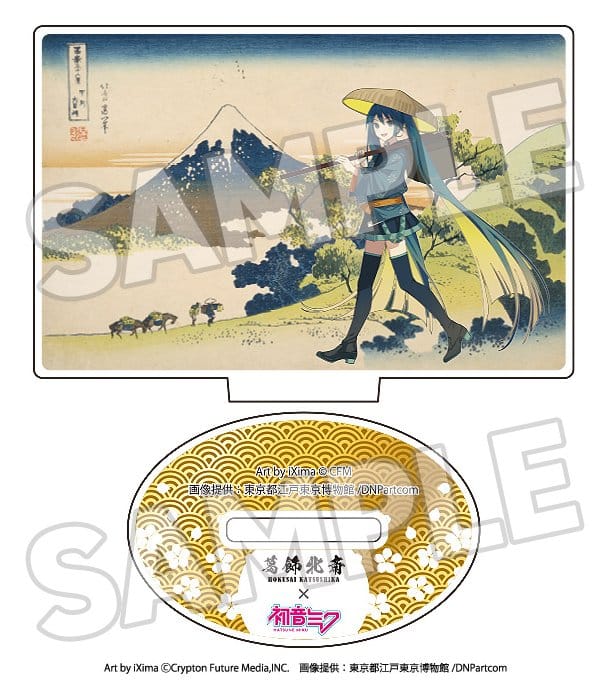 Character Vocal Series - Katsushika Hokusai x Hatsune Miku Acryl Figuren 5 cm Blind Box Sortiment (8) – Bild 7
