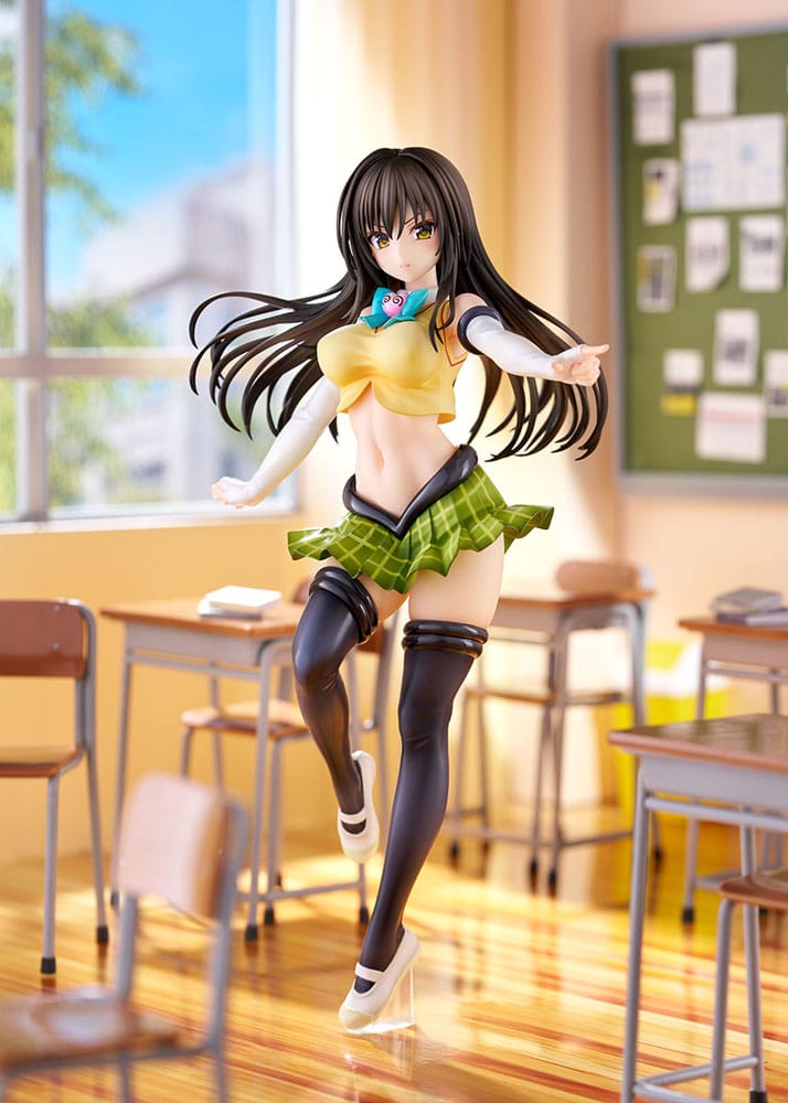 To Love-Ru Darkness - PVC Yui Kotegawa Arranged Uniform Ver. 1/7 Scale Statue – Bild 3