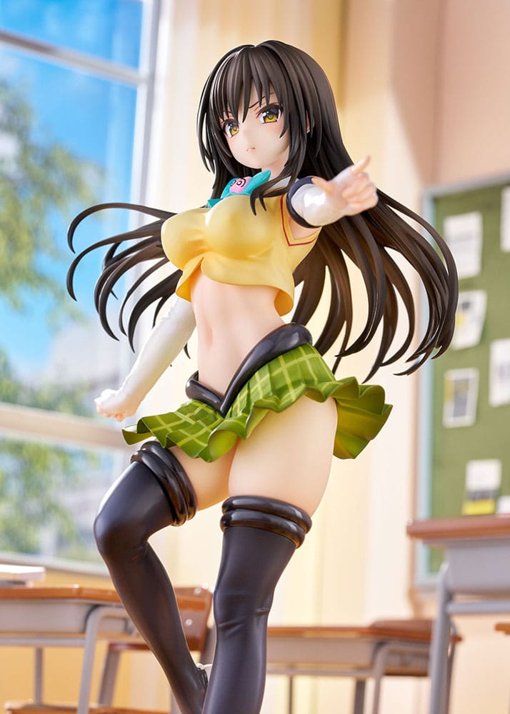 To Love-Ru Darkness - PVC Yui Kotegawa Arranged Uniform Ver. 1/7 Scale Statue – Bild 8