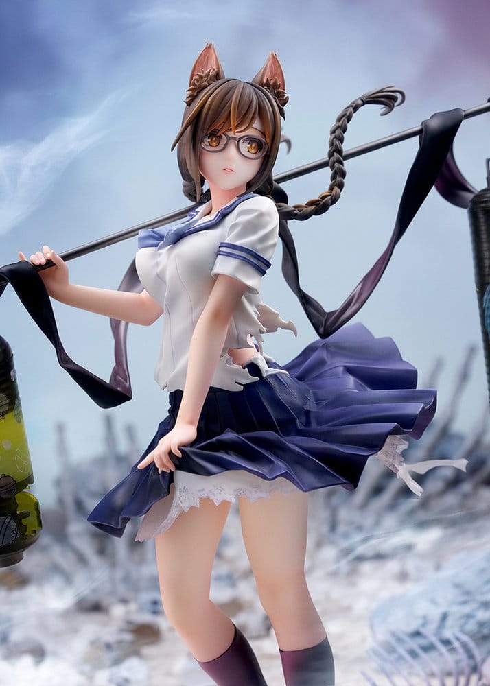 Monogatari - Comics Bakemonogatari PVC Figur 1/7 Tsubasa Hanekawa – Bild 8