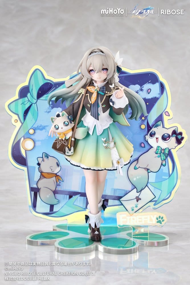 Honkai: Star Rail - Rise Up+ Chibi Cat Series Minifigur Firefly Ver. Figur – Bild 1