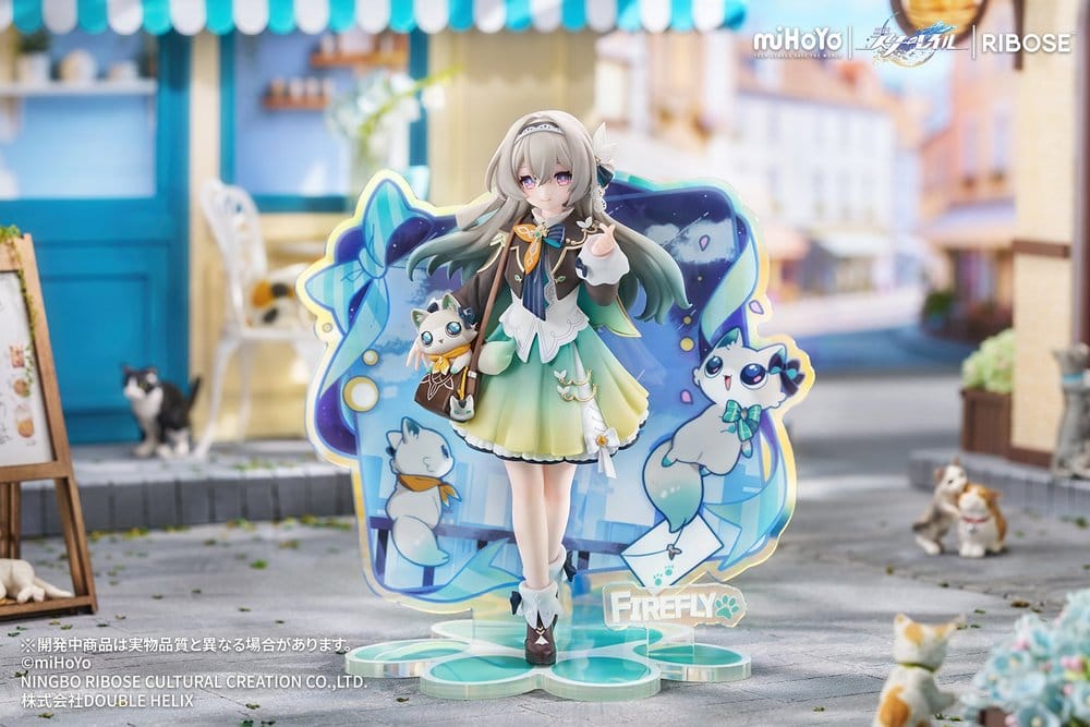 Honkai: Star Rail - Rise Up+ Chibi Cat Series Minifigur Firefly Ver. Figur – Bild 4
