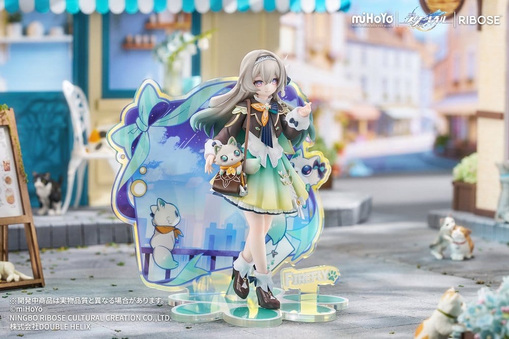 Honkai: Star Rail - Rise Up+ Chibi Cat Series Minifigur Firefly Ver. Figur – Bild 6