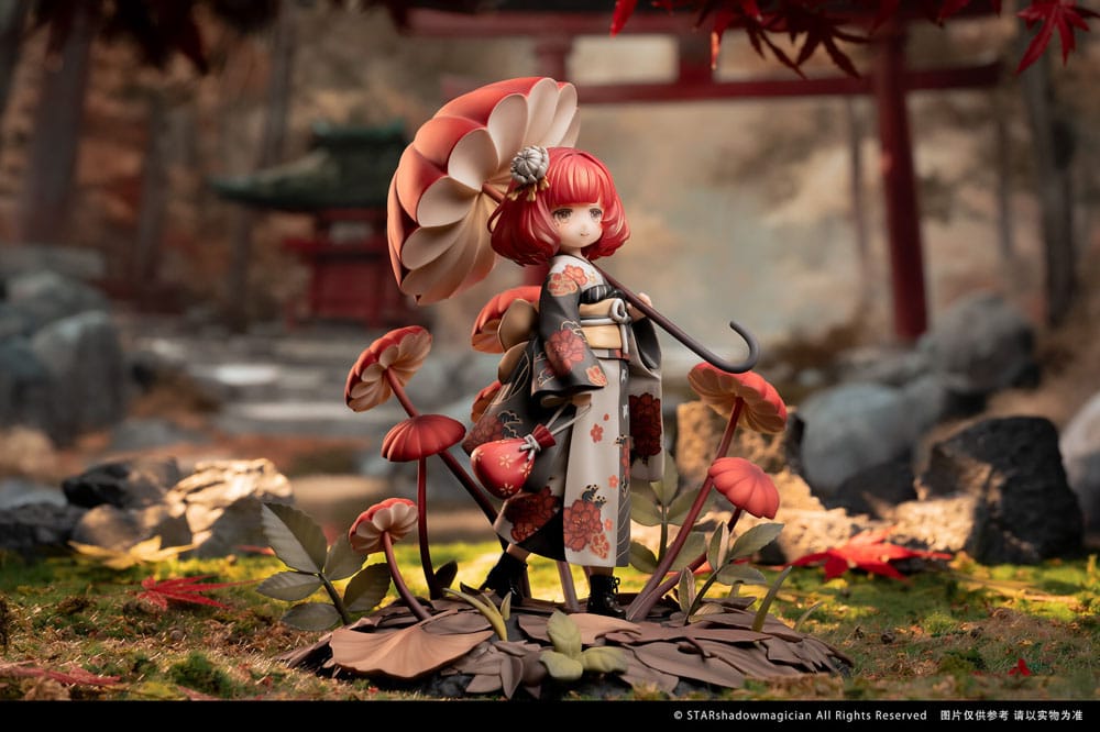 The Mushroom Girls - No.6 Marasmius Haematocephalus 1/1 Scale Statue – Bild 11