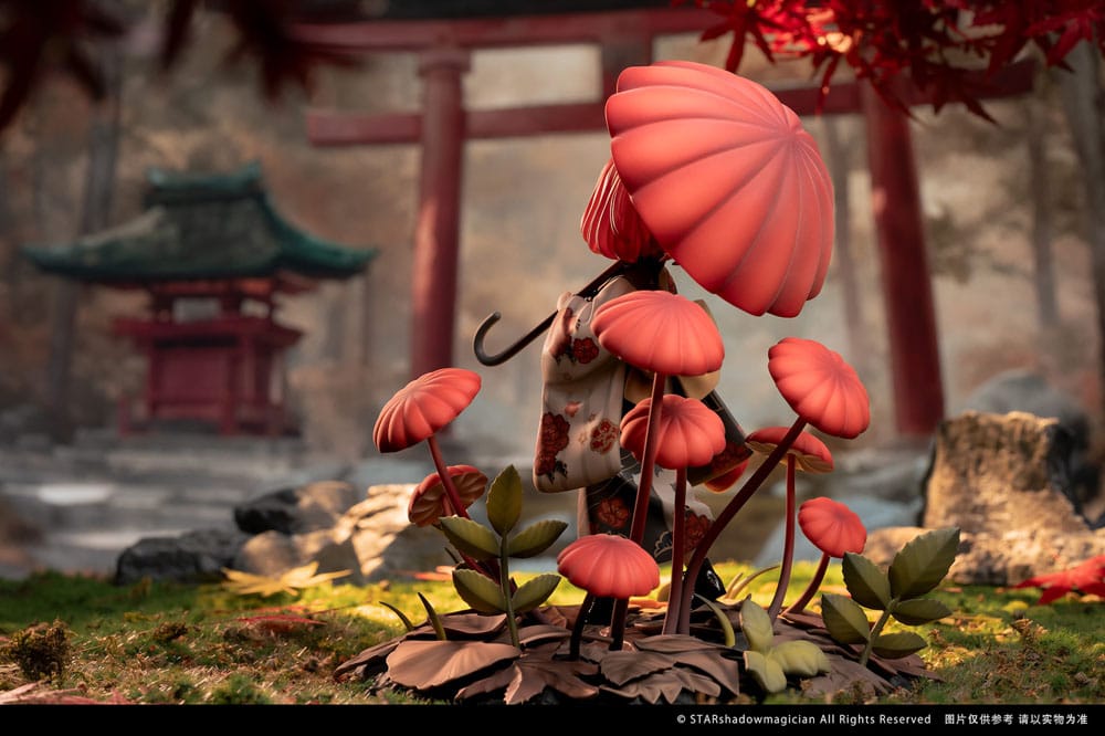 The Mushroom Girls - No.6 Marasmius Haematocephalus 1/1 Scale Statue – Bild 15