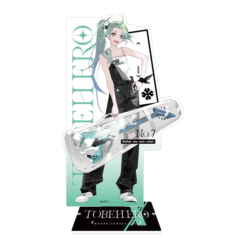 To Be Hero X - Acryl-Aufsteller Hero Show Series Lucky Cyan Figur – Bild 1