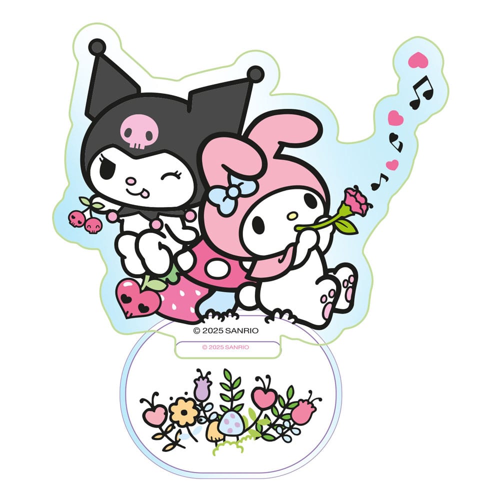 Sanrio - Acryl-Aufsteller Kuromi & My Melody Holographic Figur – Bild 1