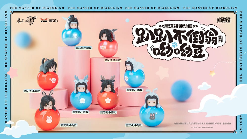 Grandmaster of Demonic Cultivation - Yura Yura Mascot Mini-Figuren 5 cm Display (6) Figur – Bild 6