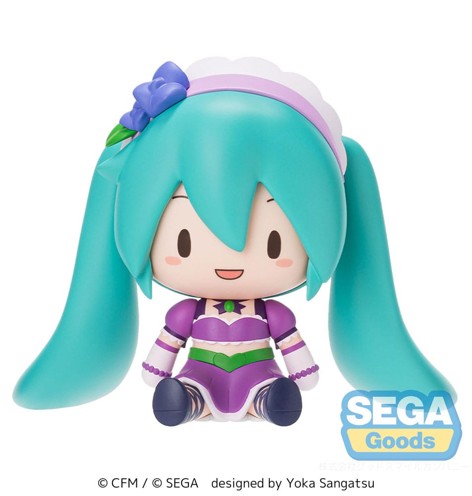 Character Vocal Series - Hatsune Miku x Love and Berry Dress Up and Dance! Sparkly Purple - 01: Hatsune Miku Fuwa Petit Chibi – Bild 5