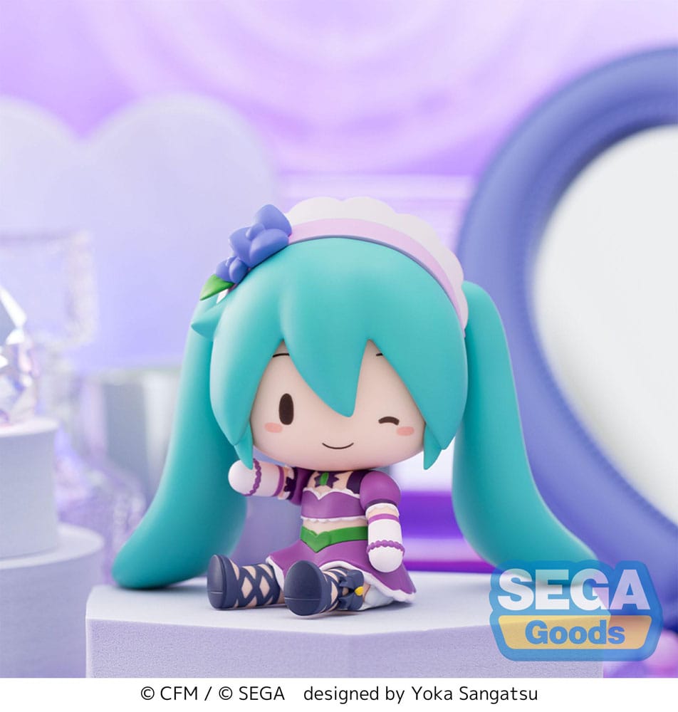 Character Vocal Series - Hatsune Miku x Love and Berry Dress Up and Dance! Sparkly Purple - 01: Hatsune Miku Fuwa Petit Chibi – Bild 7