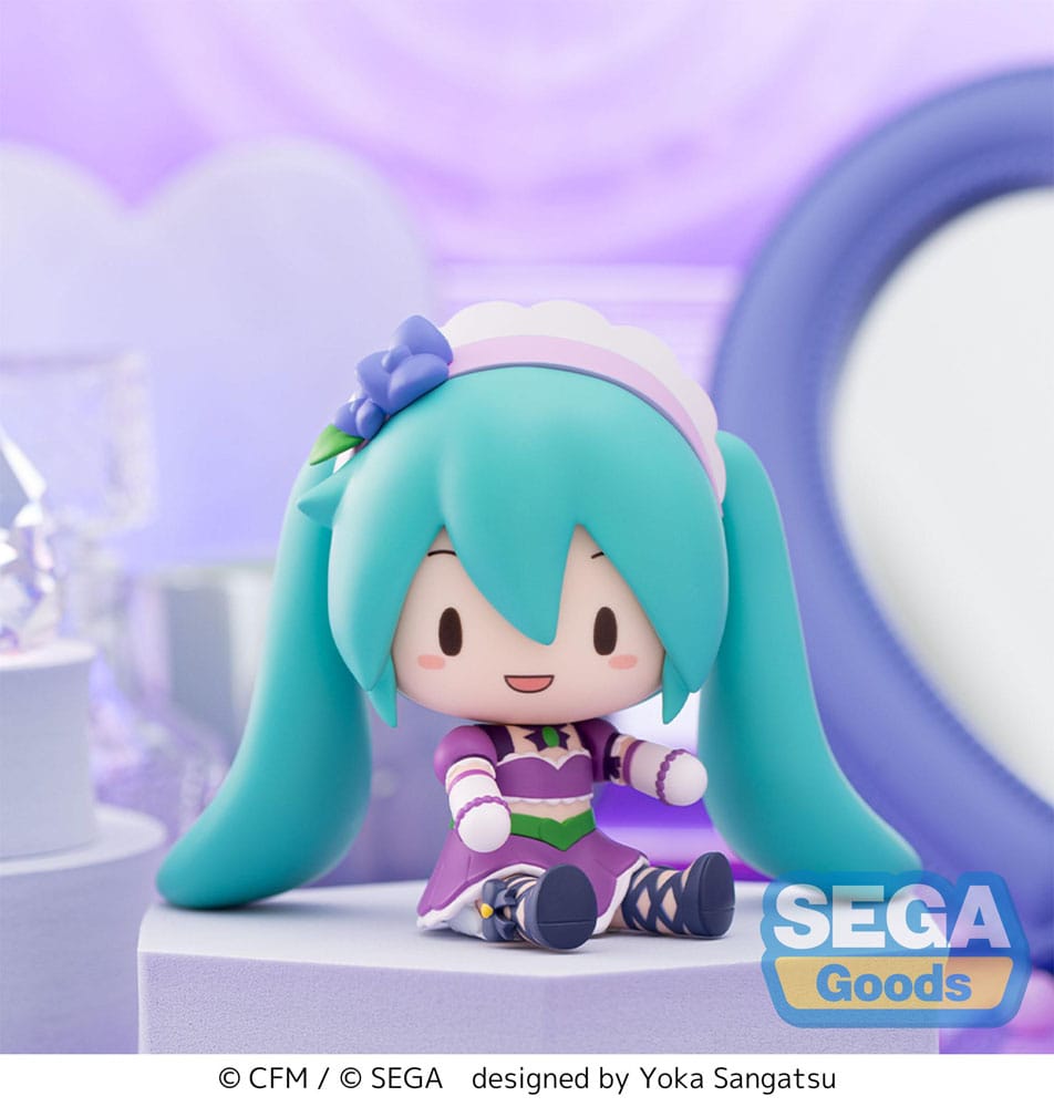 Character Vocal Series - Hatsune Miku x Love and Berry Dress Up and Dance! Sparkly Purple - 01: Hatsune Miku Fuwa Petit Chibi – Bild 8