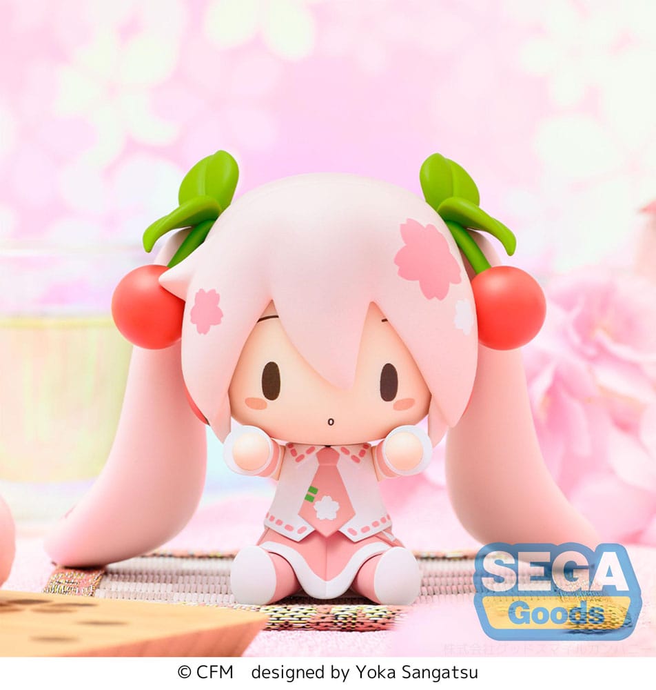 Hololive Production - Character Vocal Series 01: Hatsune Miku Fuwa Petit Chibi Figur Sakura Miku – Bild 8