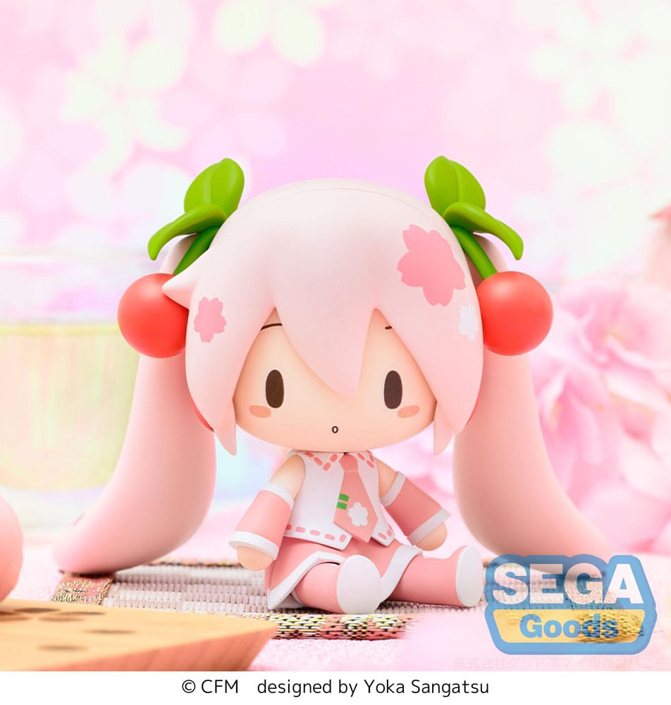 Hololive Production - Character Vocal Series 01: Hatsune Miku Fuwa Petit Chibi Figur Sakura Miku – Bild 9