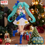 Hatsune Miku - Character Vocal Series 01: Hatsune Miku High Premium PVC Figur Hatsune Miku Sapphire Christmas Ver. – Bild 3