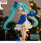 Hatsune Miku - Character Vocal Series 01: Hatsune Miku High Premium PVC Figur Hatsune Miku Sapphire Christmas Ver. – Bild 4