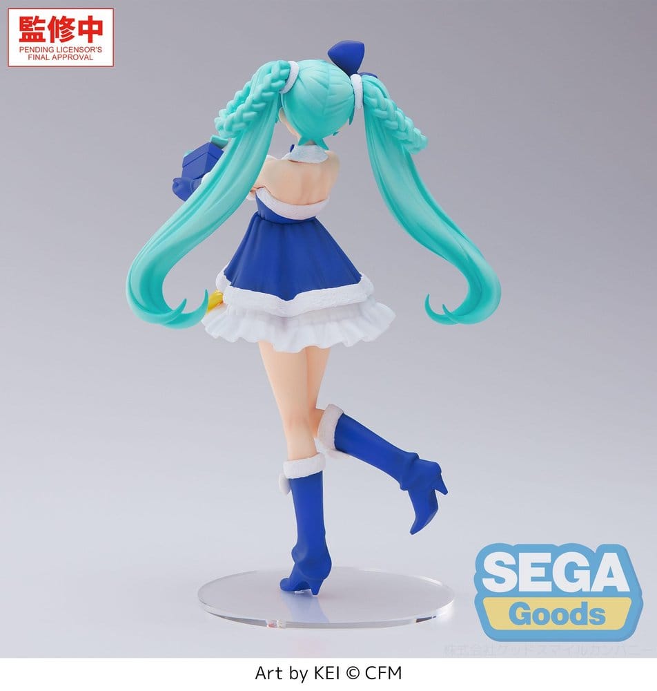 Hatsune Miku - Character Vocal Series 01: Hatsune Miku High Premium PVC Figur Hatsune Miku Sapphire Christmas Ver. – Bild 6