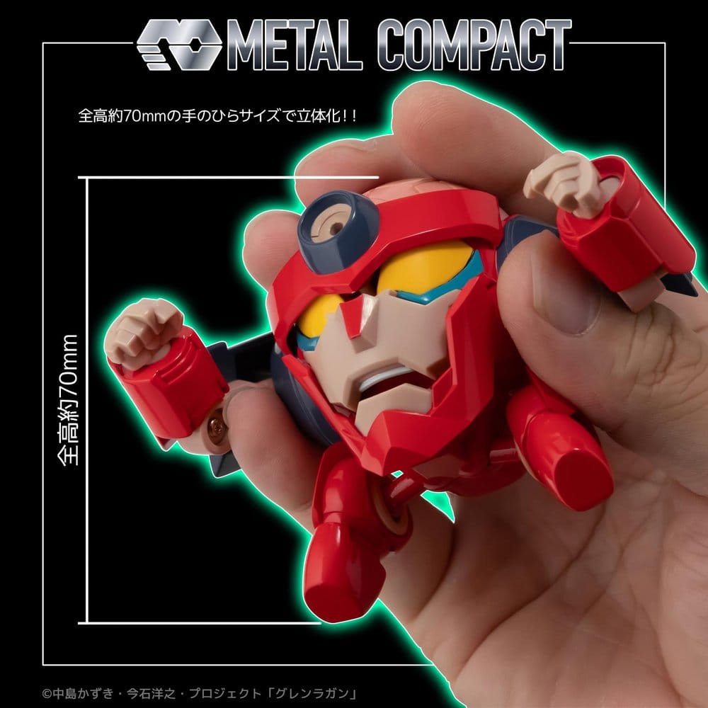 Tengen Toppa Gurren Lagann - Gurren Lagann Metal Compact Actionfigur Lagann (Standard) – Bild 7