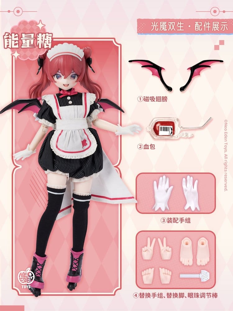Original Character - Sammelfiguren Unveiled Door Key Spirit Series BJD Doll Blind Box 22 cm Sortiment (6) Figur – Bild 2