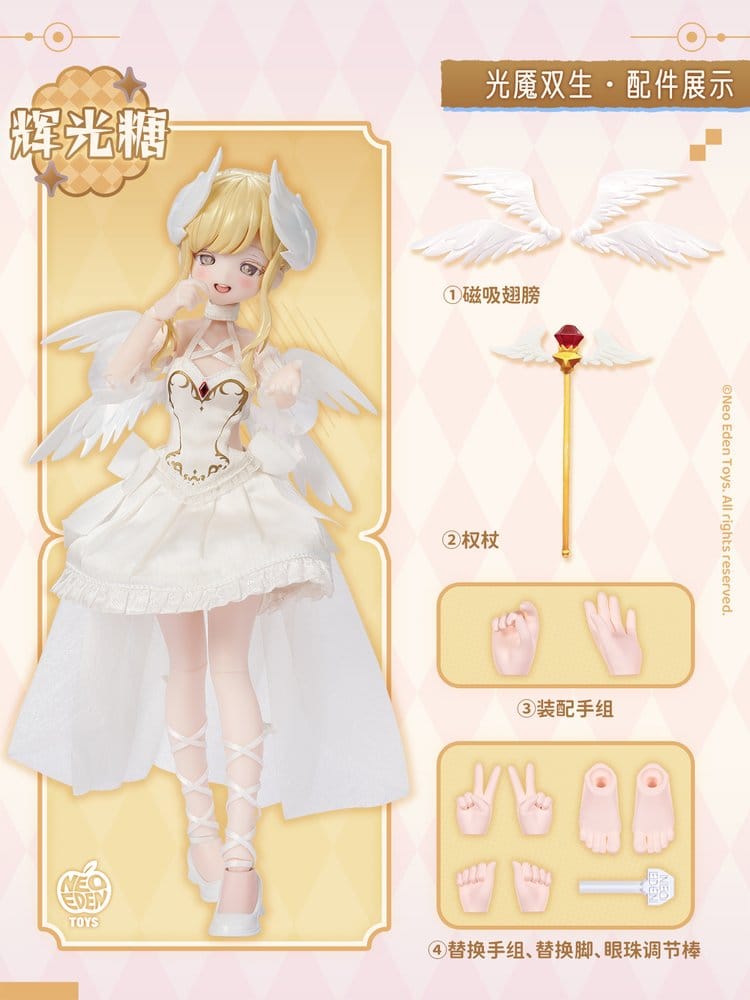 Original Character - Sammelfiguren Unveiled Door Key Spirit Series BJD Doll Blind Box 22 cm Sortiment (6) Figur – Bild 8