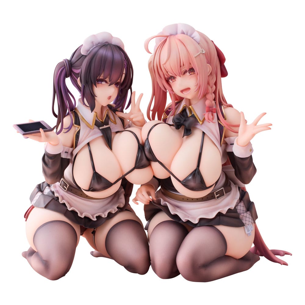 Original Character - PVC Statuen 2er-Set Koho Miya & Otsuhane Fuwari illustration by Ninoude 1/5 Scale Figur – Bild 1