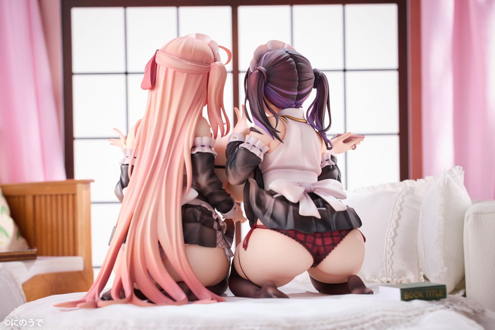 Original Character - PVC Statuen 2er-Set Koho Miya & Otsuhane Fuwari illustration by Ninoude 1/5 Scale Figur – Bild 7