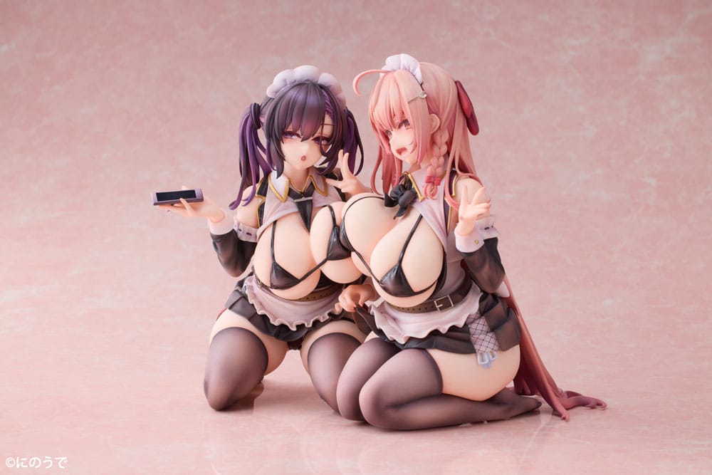 Original Character - PVC Statuen 2er-Set Koho Miya & Otsuhane Fuwari illustration by Ninoude 1/5 Scale Figur – Bild 9